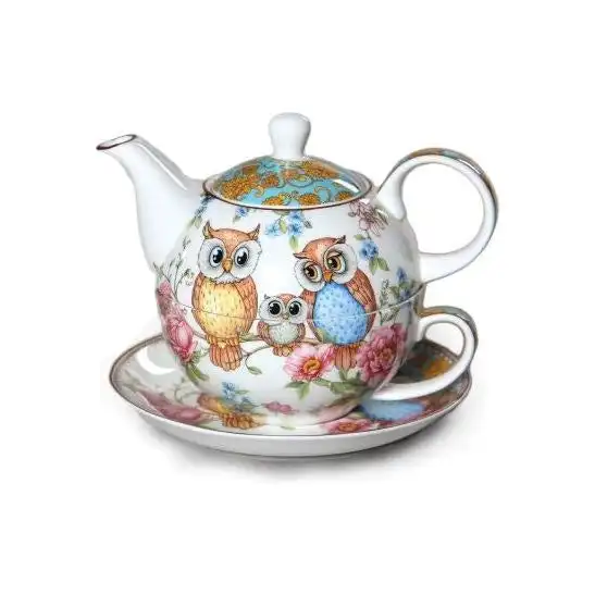 Owls Fine Bone China - Tea For One