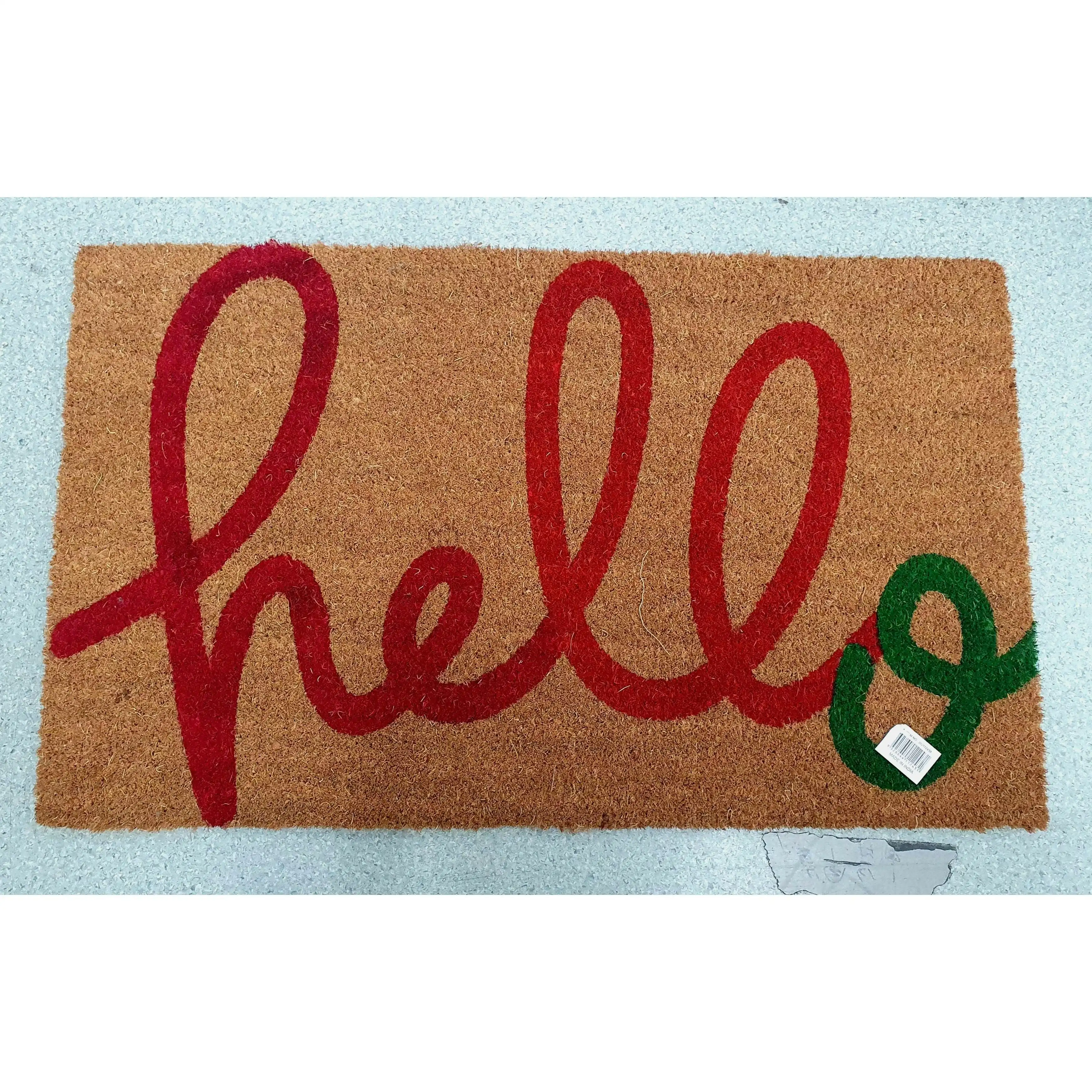 Coir Door Mat - Rainbow