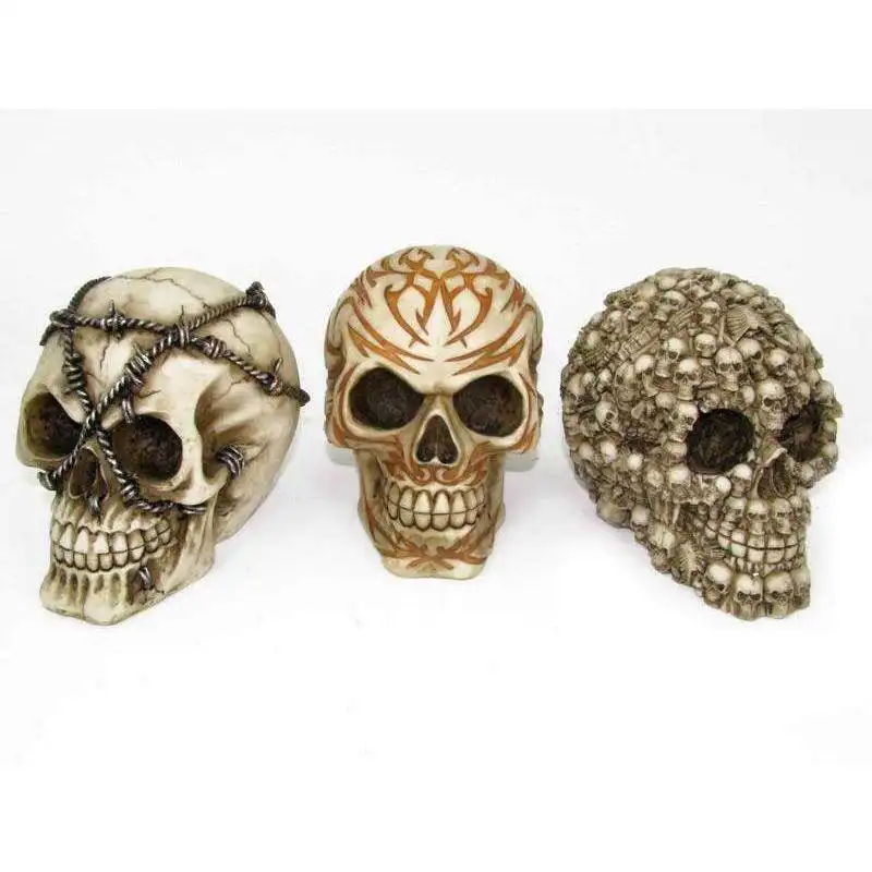 Skull Head Figure