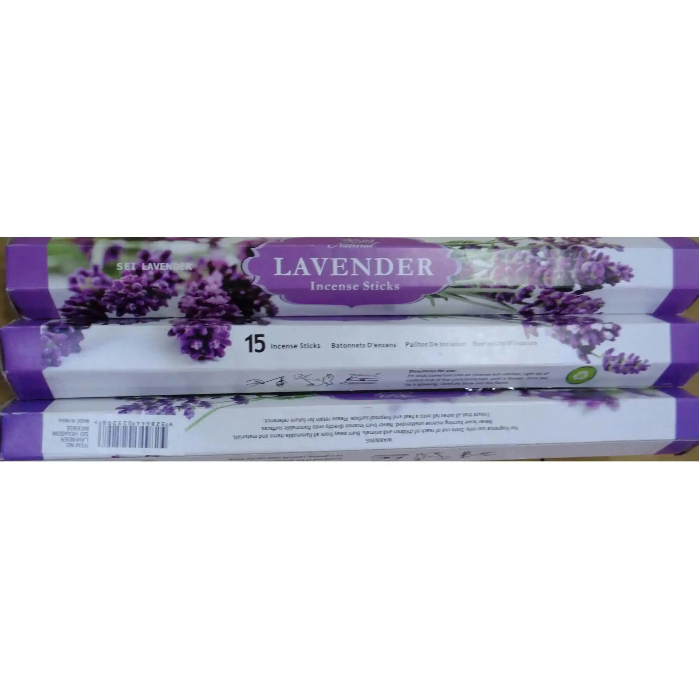 Hem Hexagon Incense - Lavender