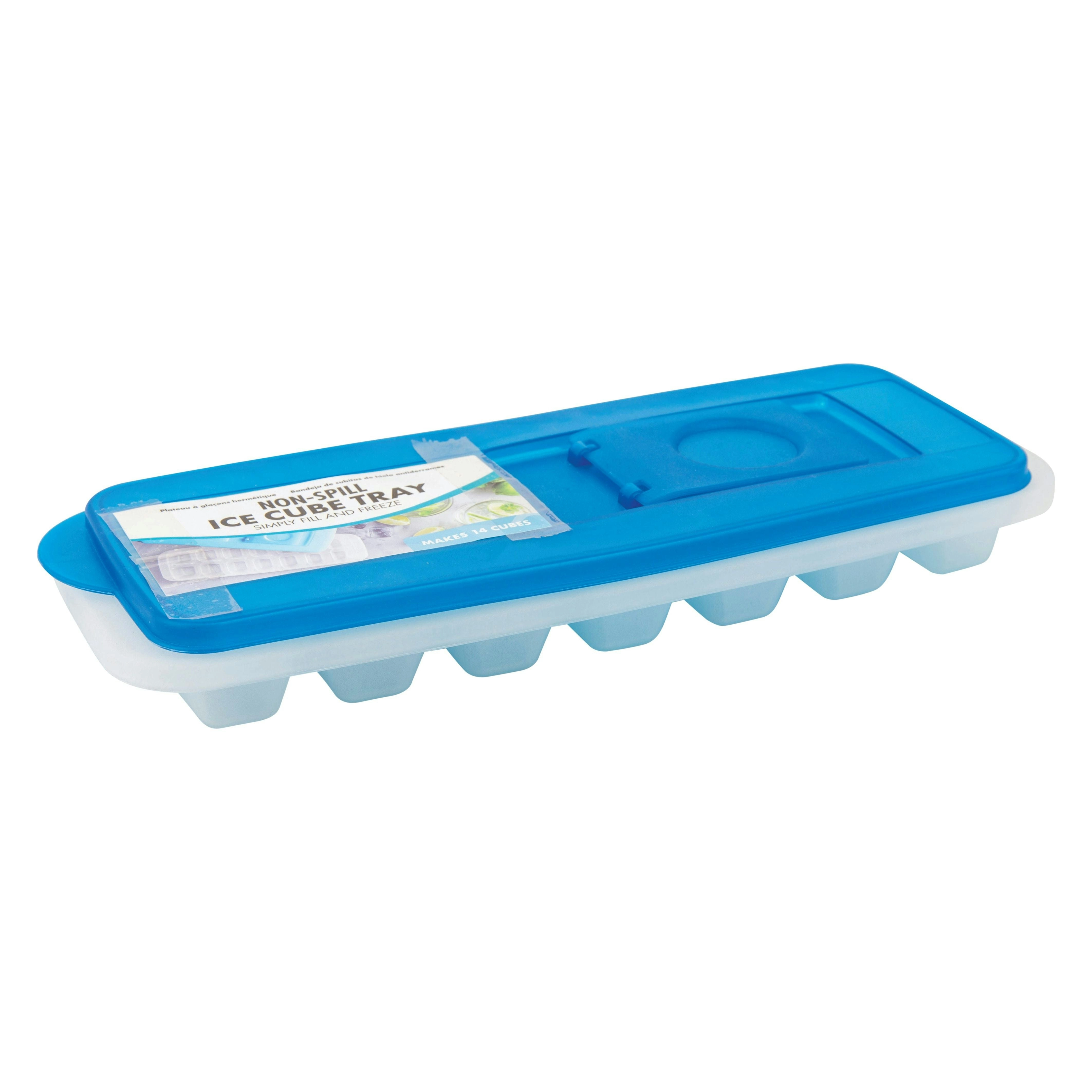 Ice Cube Tray with Lid - Non Spill