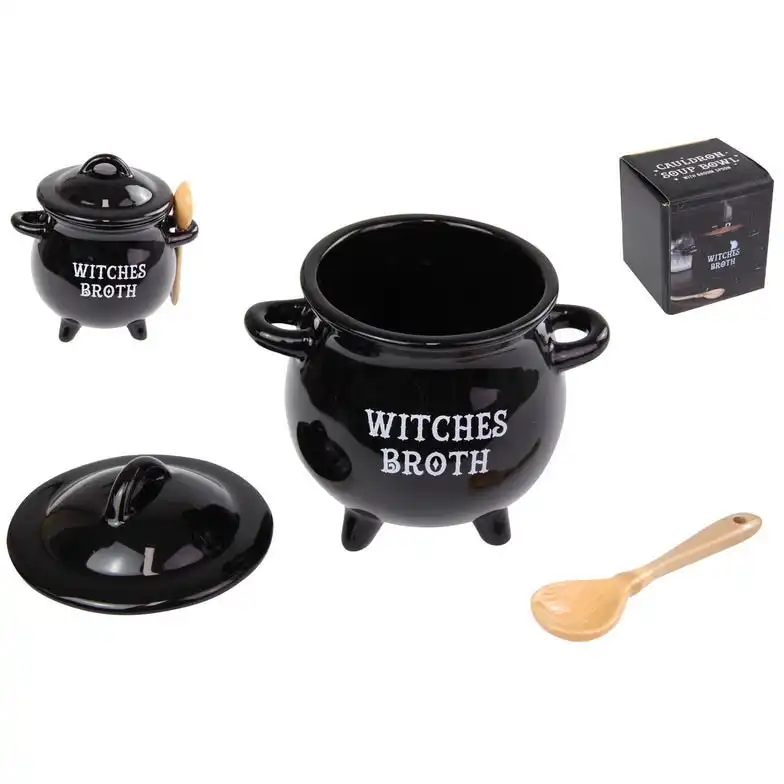 Witches Broth Cauldron Soup Bowl