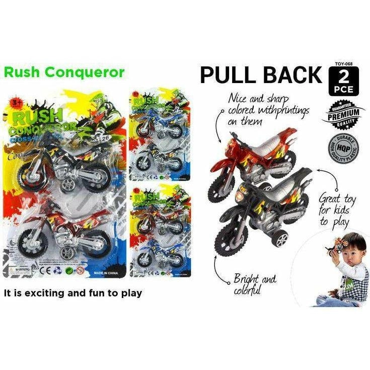 Pull Back Motorbikes