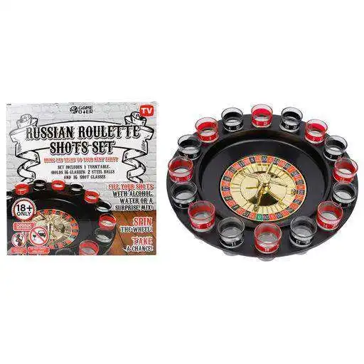 Spin and Shot Drinking Roulette Adult Game Set