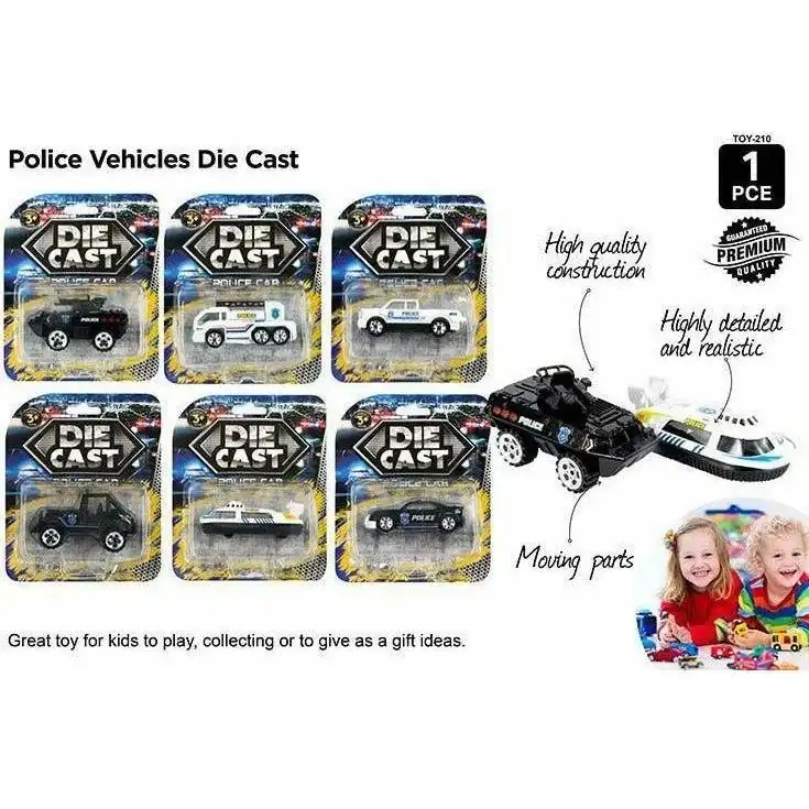 Police Vehicles Die Cast