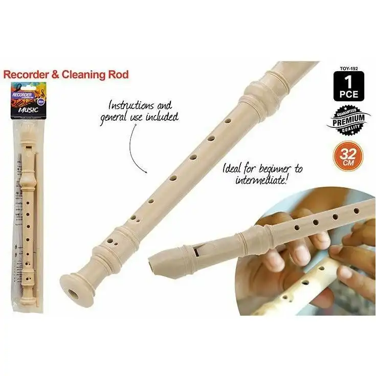 Recorder with Cleaning Rod