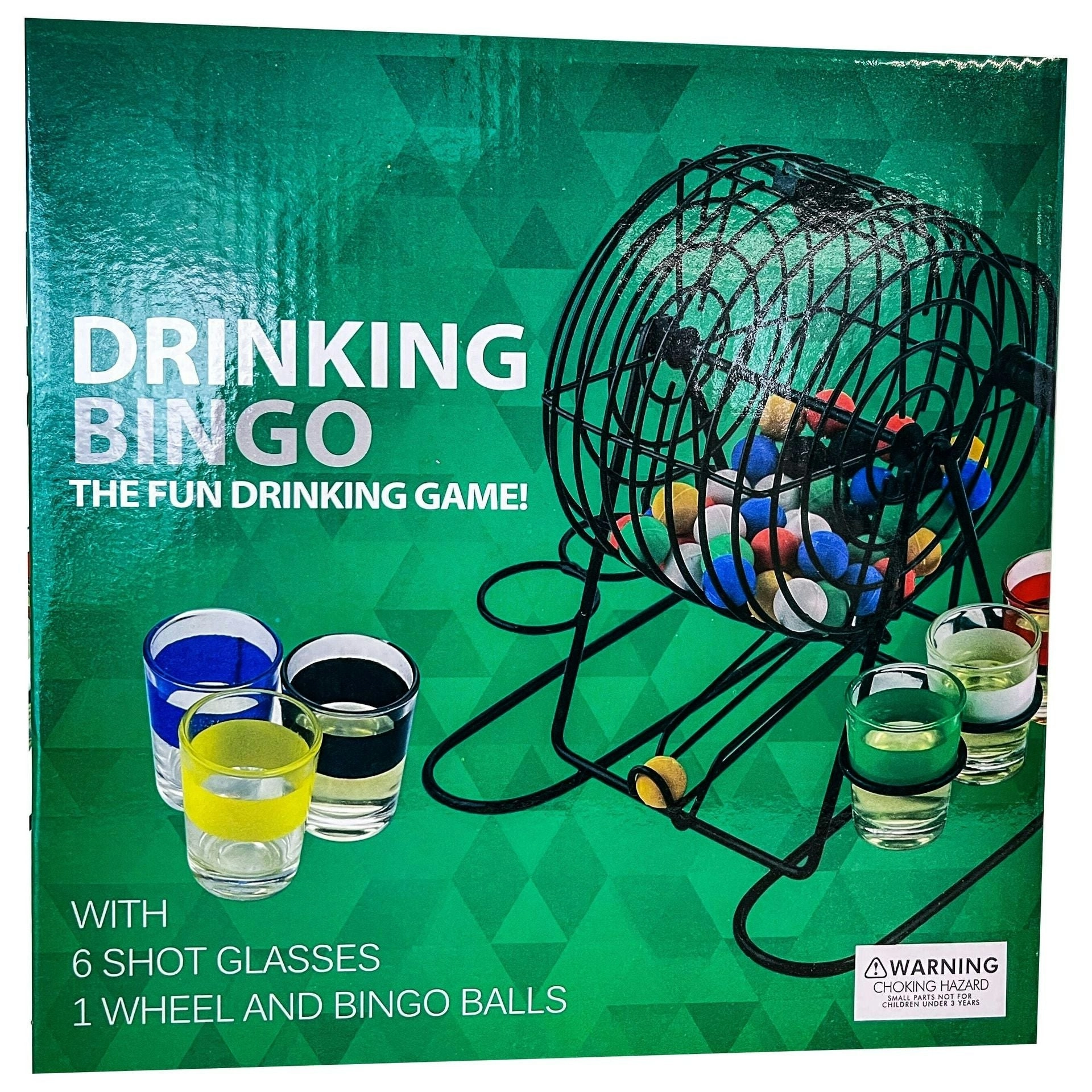 Bingo Shot Glass Adult Party Drinking Game