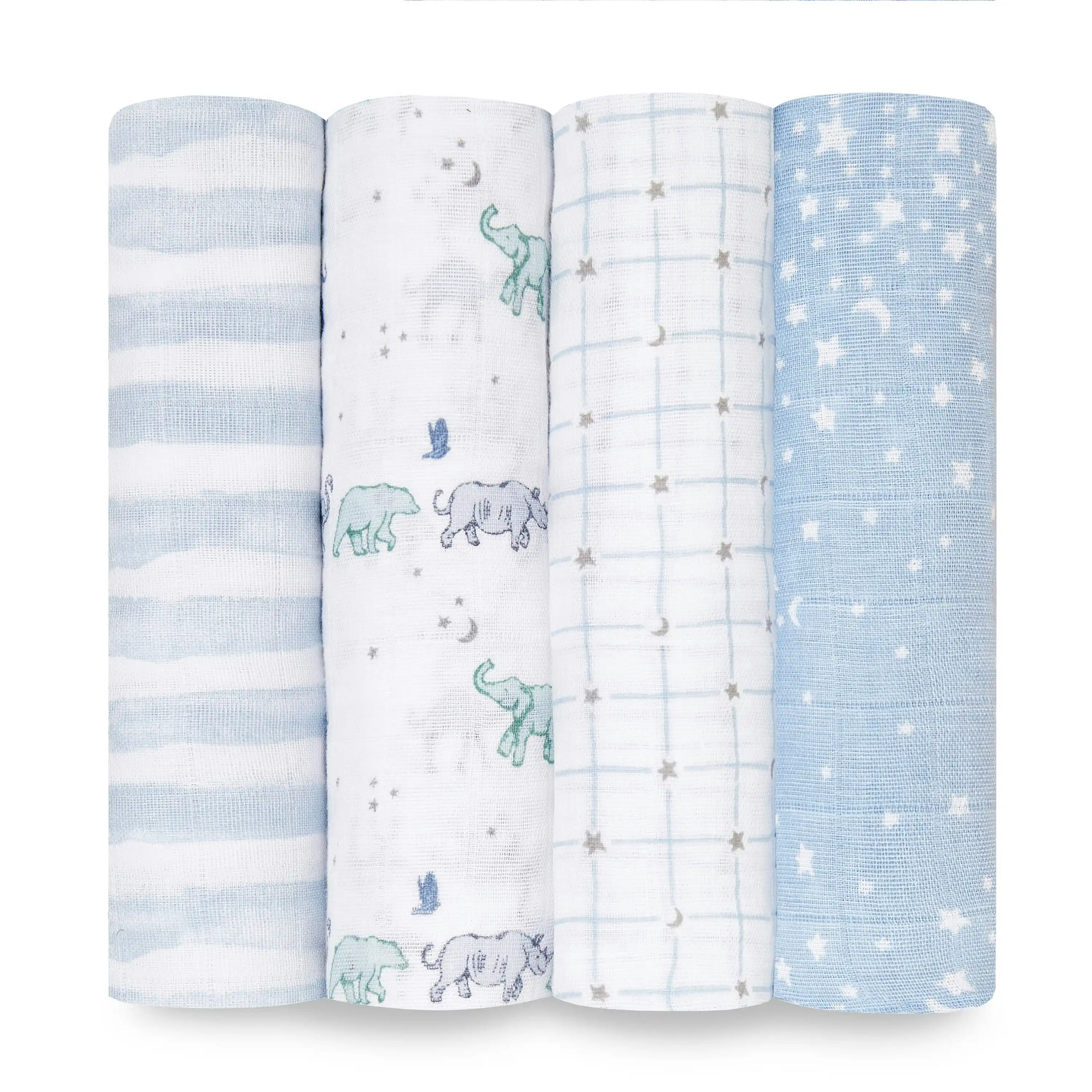 Aden + Anais rising star 4-pack muslin swaddles