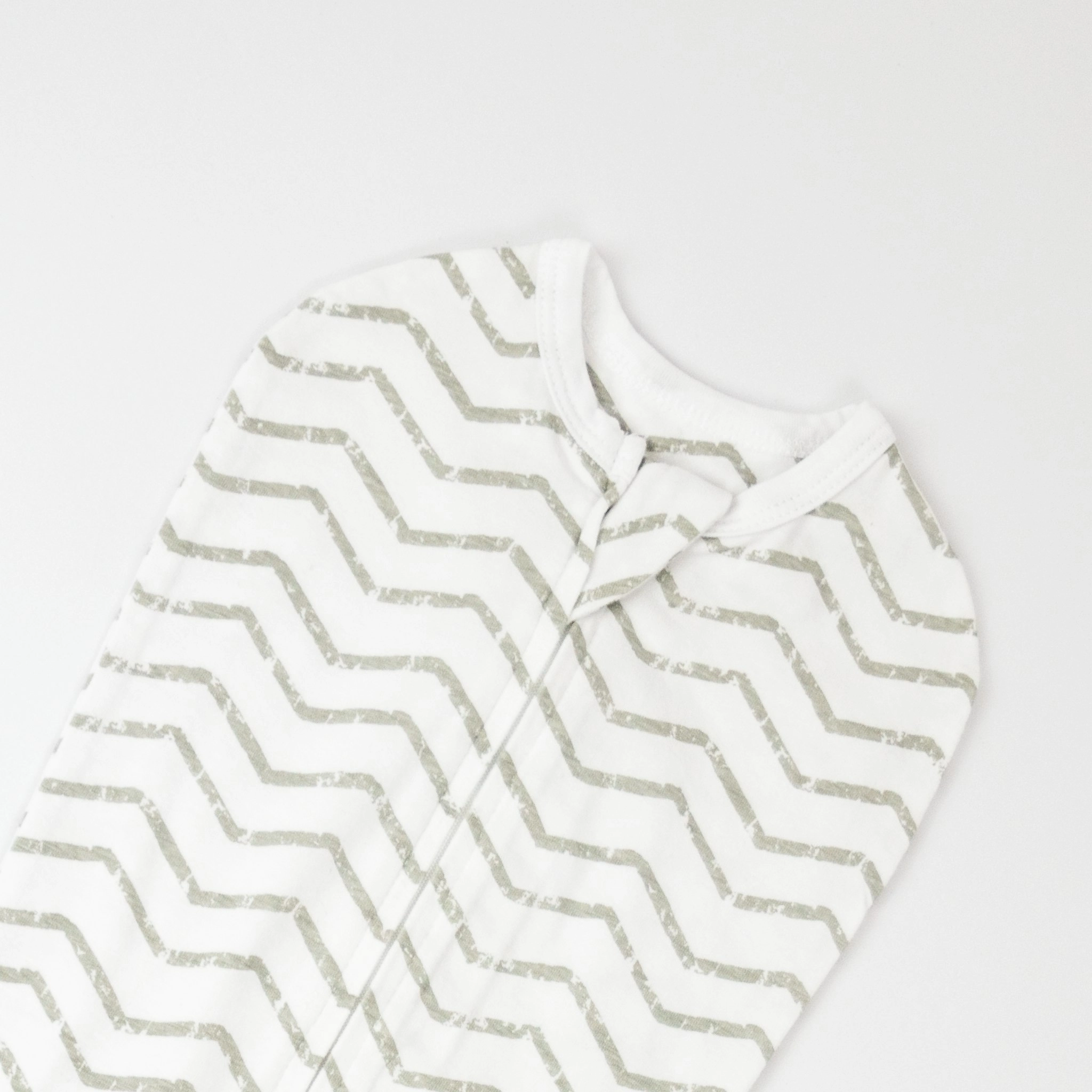 babystudio Grey Lines - BCI Cotton Swaddle Pouch