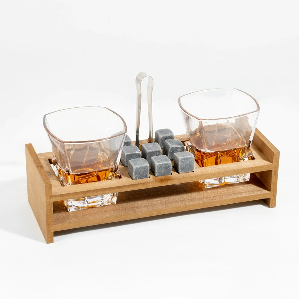 Refined Gifts Iceberg Glasses Whiskey Station