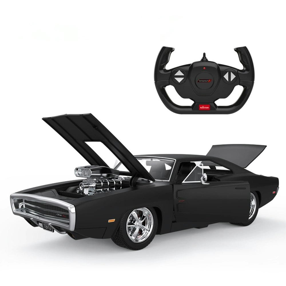 Rastar 1970 Dodge Charger R/T With Engine RC Car 1:16