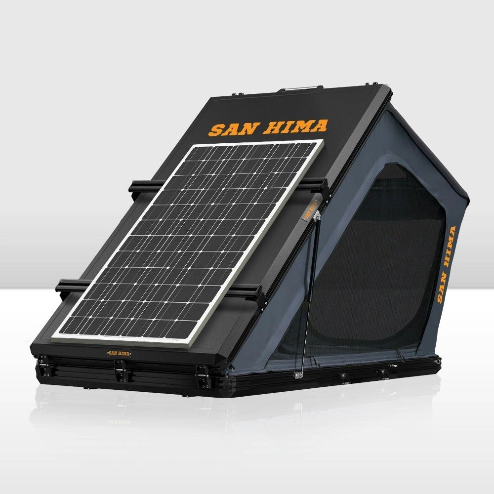 San Hima Kalbarri Gen 2 Roof Top Tent Hard Shell With Ladder + 250W Solar Panel