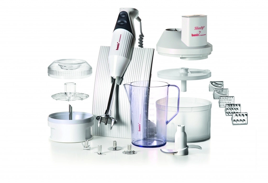 Bamix SwissLine Super box Immersion Blender 200W Light Grey