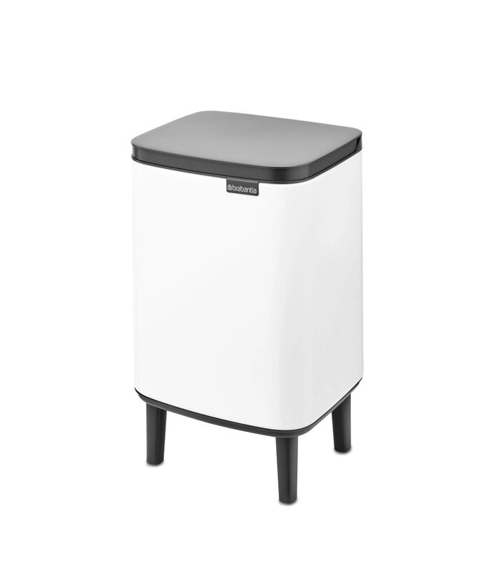 Brabantia Bo 7L Waste Bin Hi - White