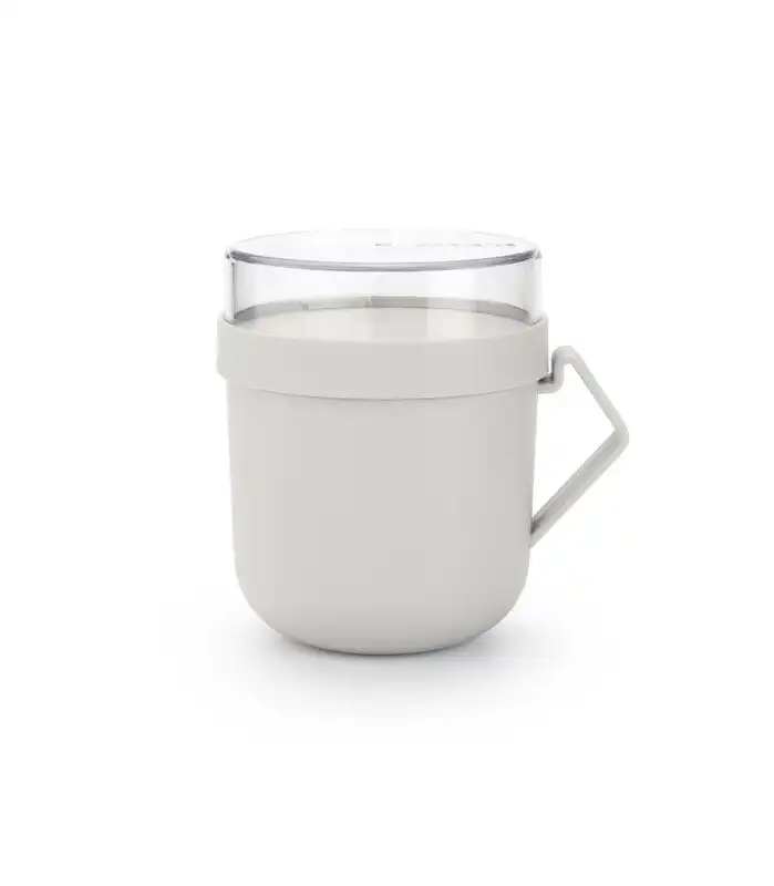 Brabantia Make & Take Soup Mug 0.6L - Light Grey