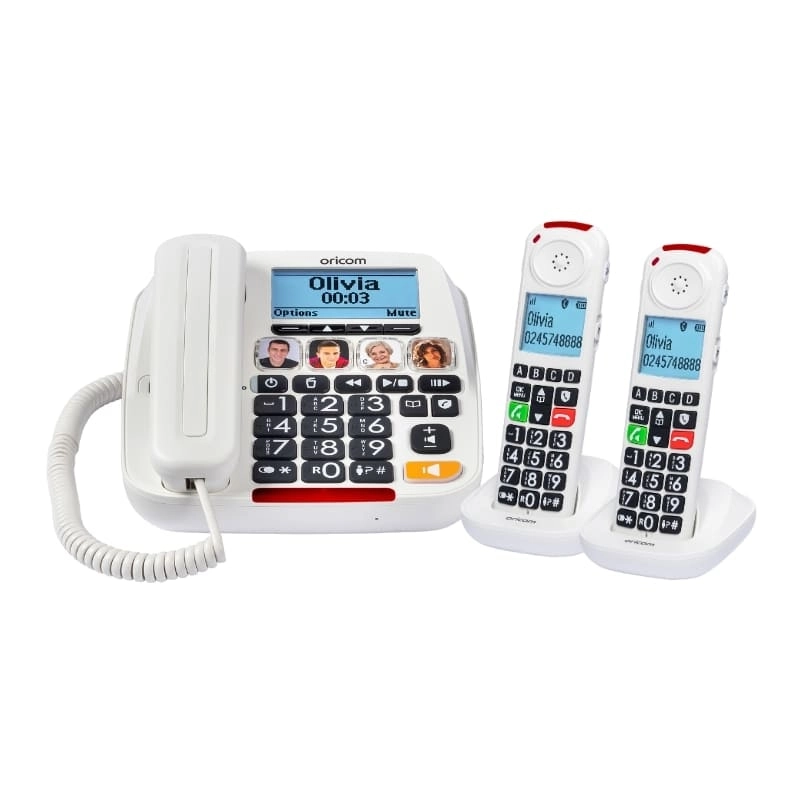 Oricom Care920-2 Amplified Big Button Home Phone Combo