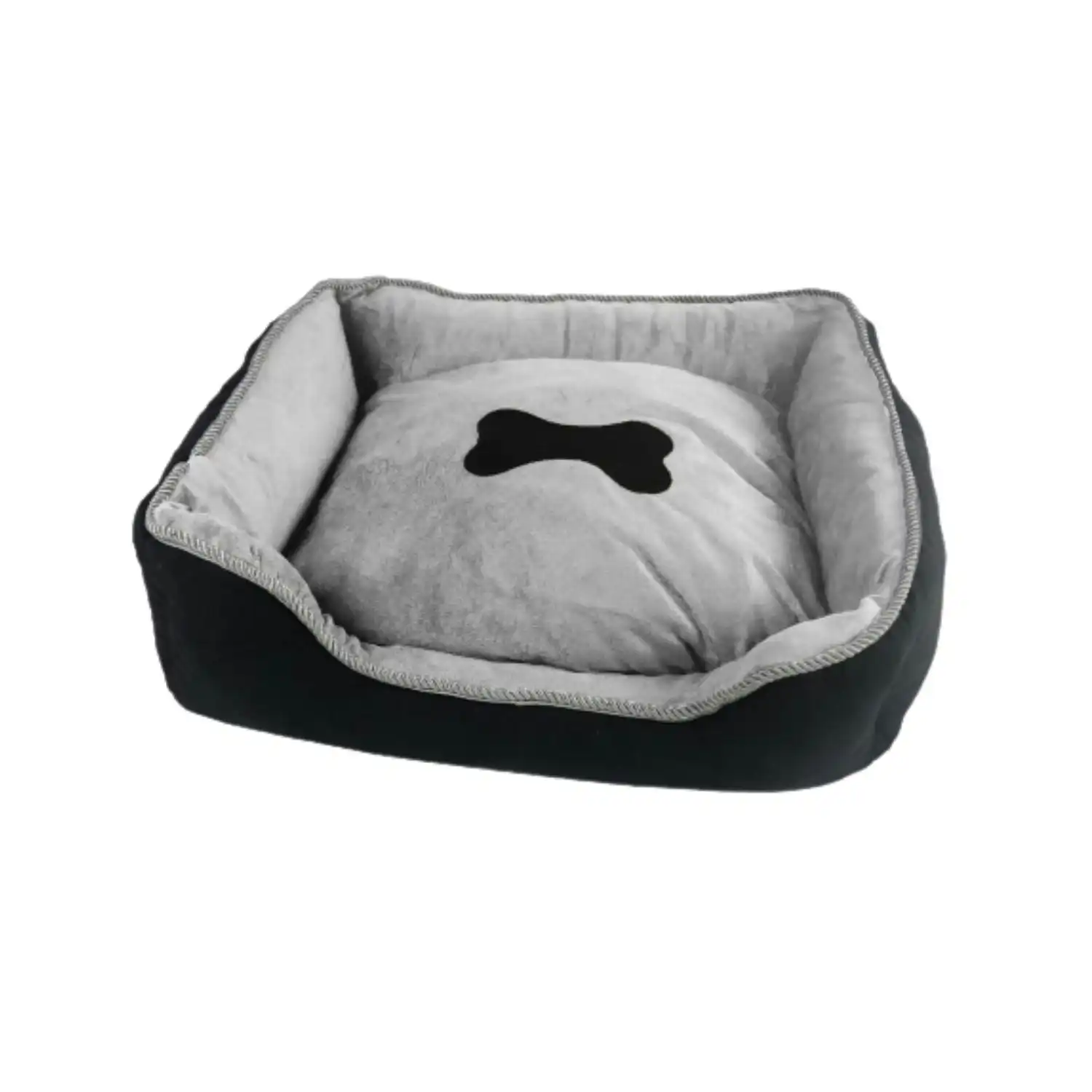 Floofi Pet Sofa Cushion Dog Bed XL (Extra Large, Black)