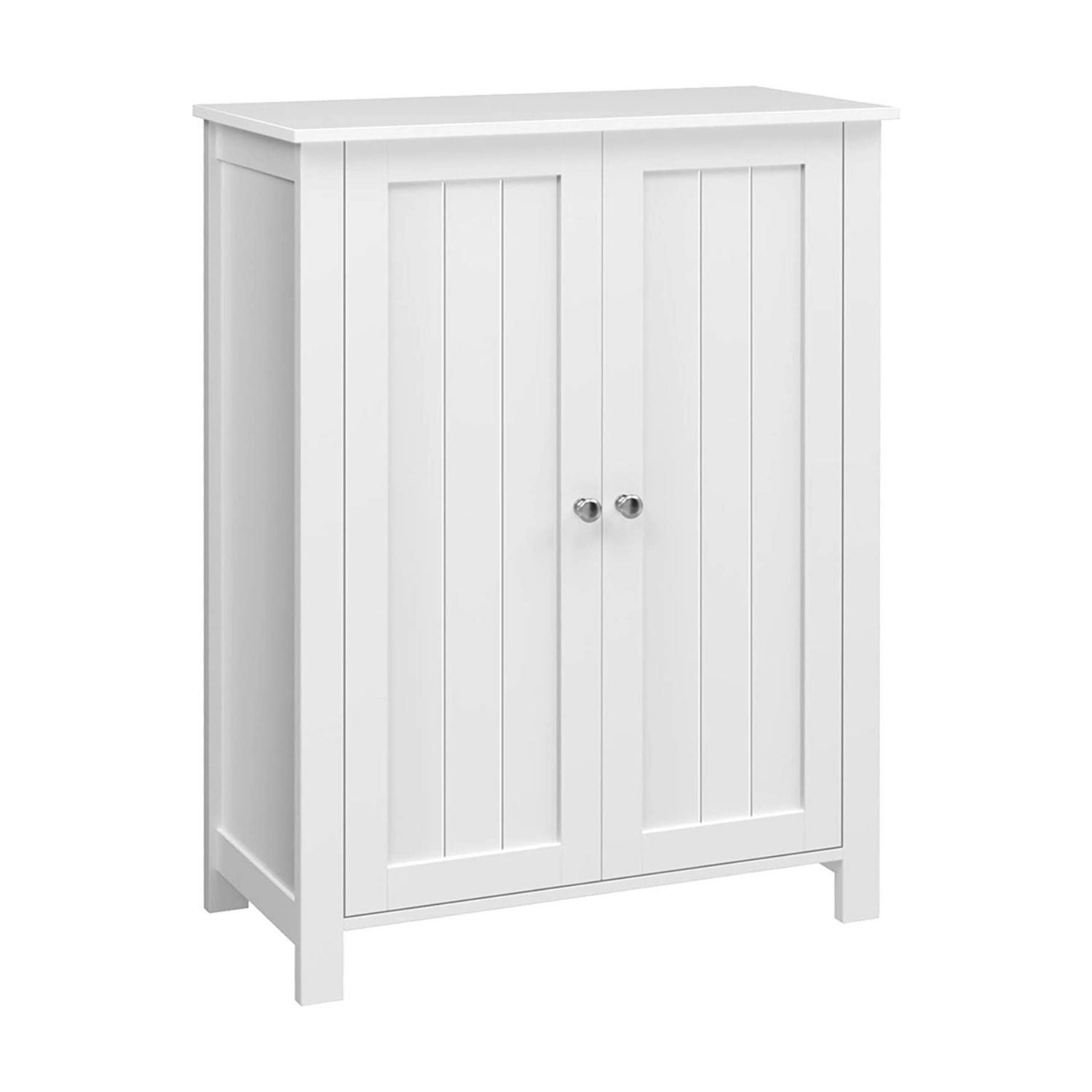 VASAGLE Tallboy Cupboard Floor Cabinet - 2 Door