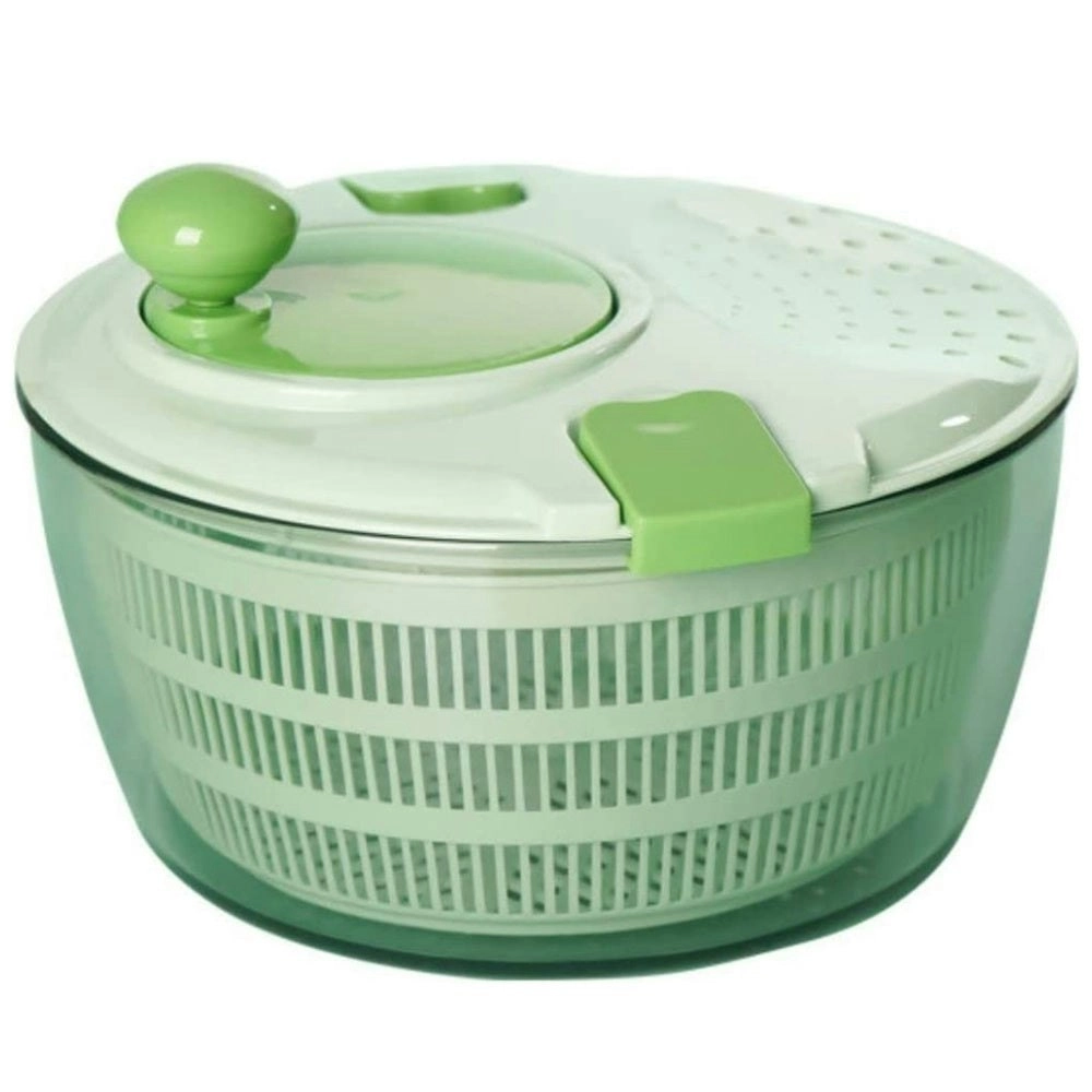 Gominimo 3-in-1 Multifunctional 4L Salad Spinner Easily & Quickly -Avocado Green