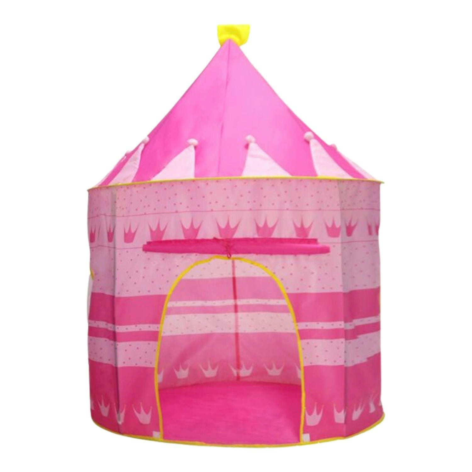 Gominimo Kids Play Tent 12 Crowns Toys Secure Stability Playhouse Pink