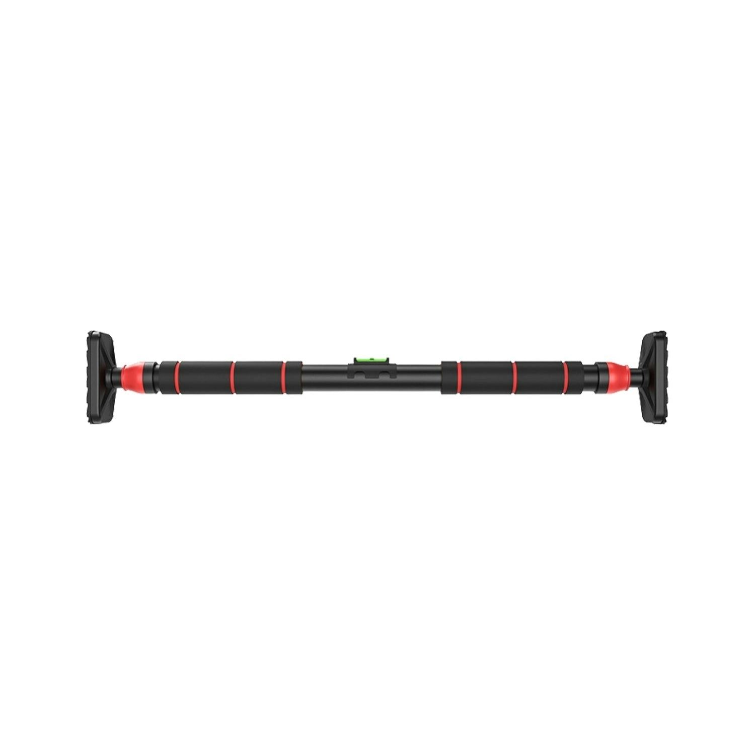 Verpeak 200kg Capacity Home Gym Trainer Horizontal Doorway Pull Up Bar - Black/Red