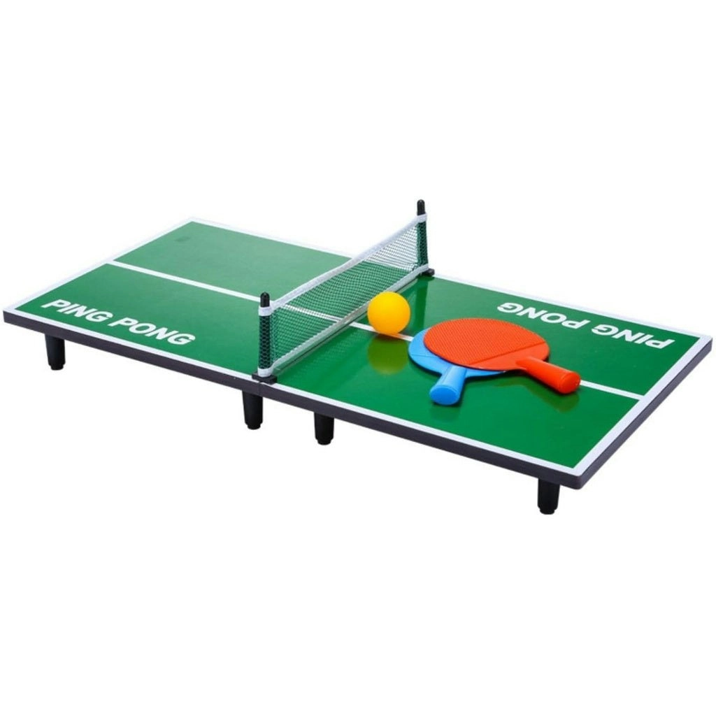 Gominimo Tabletop Table Tennis Game Highly Durable And Weatherproof (Green)