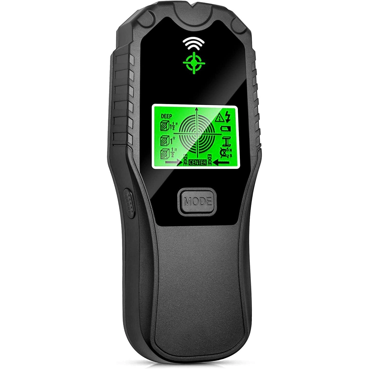 RYNOMATE 5 in 1 Multi Material Detector Wall Scanner Digital Stud Finder - Black