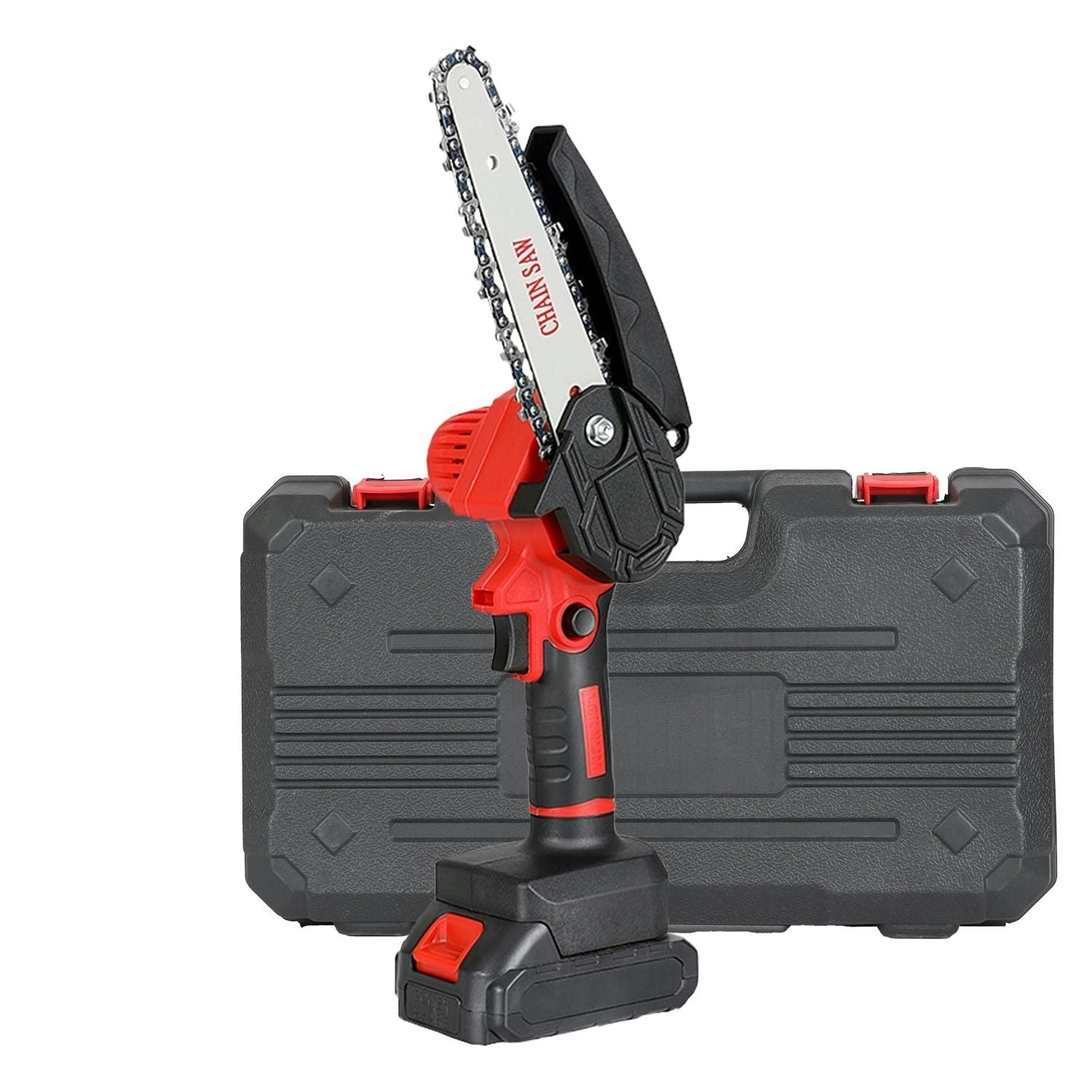 RYNOMATE Portable 6 Inch Mini Handheld Cordless Electric Chainsaw Rechargeable