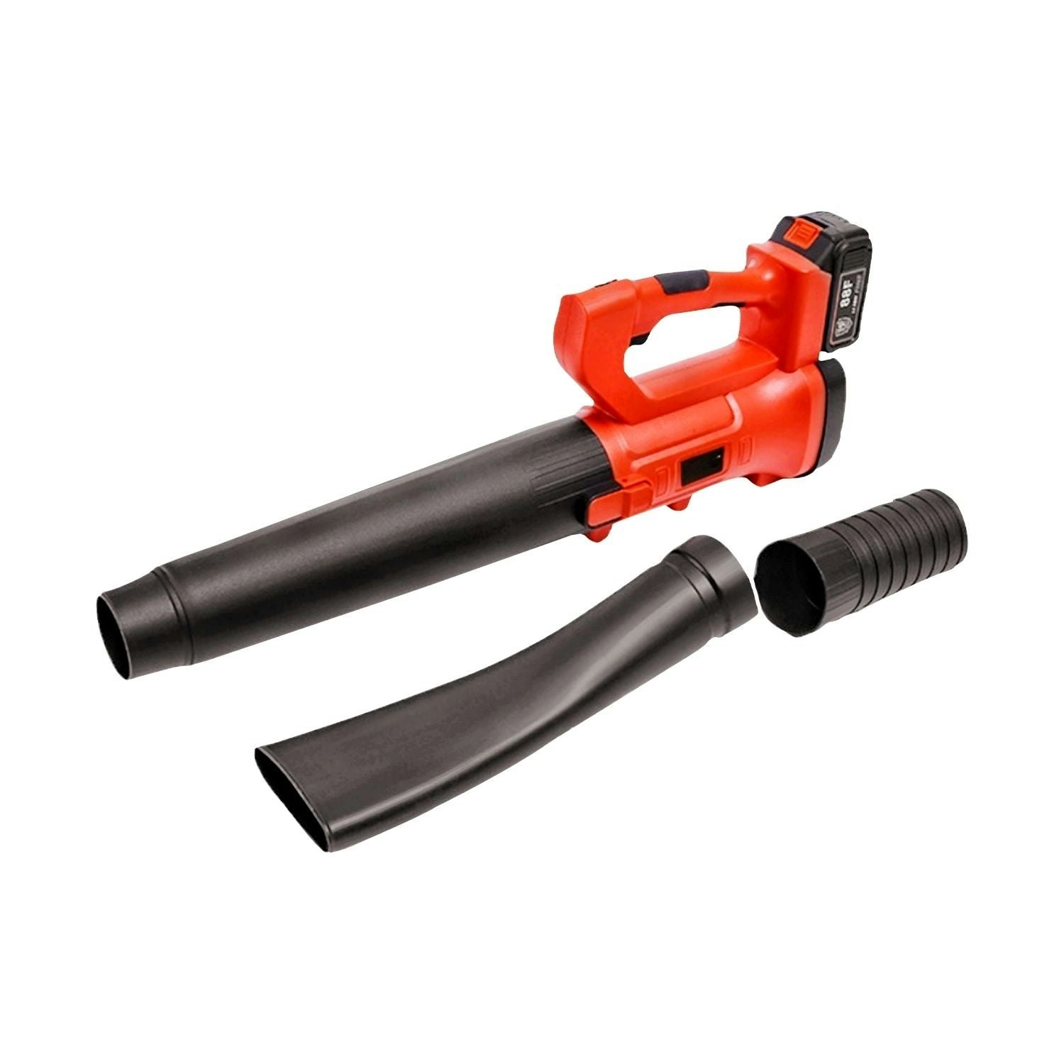 RYNOMATE 18V Cordless Garden Leaf Blower Lithium Electric Battery Nozzle 6-Speed