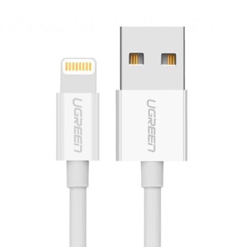 UGreen Apple Lightning to USB A Cable 1M White Fast Charging iPhone iPad iOS