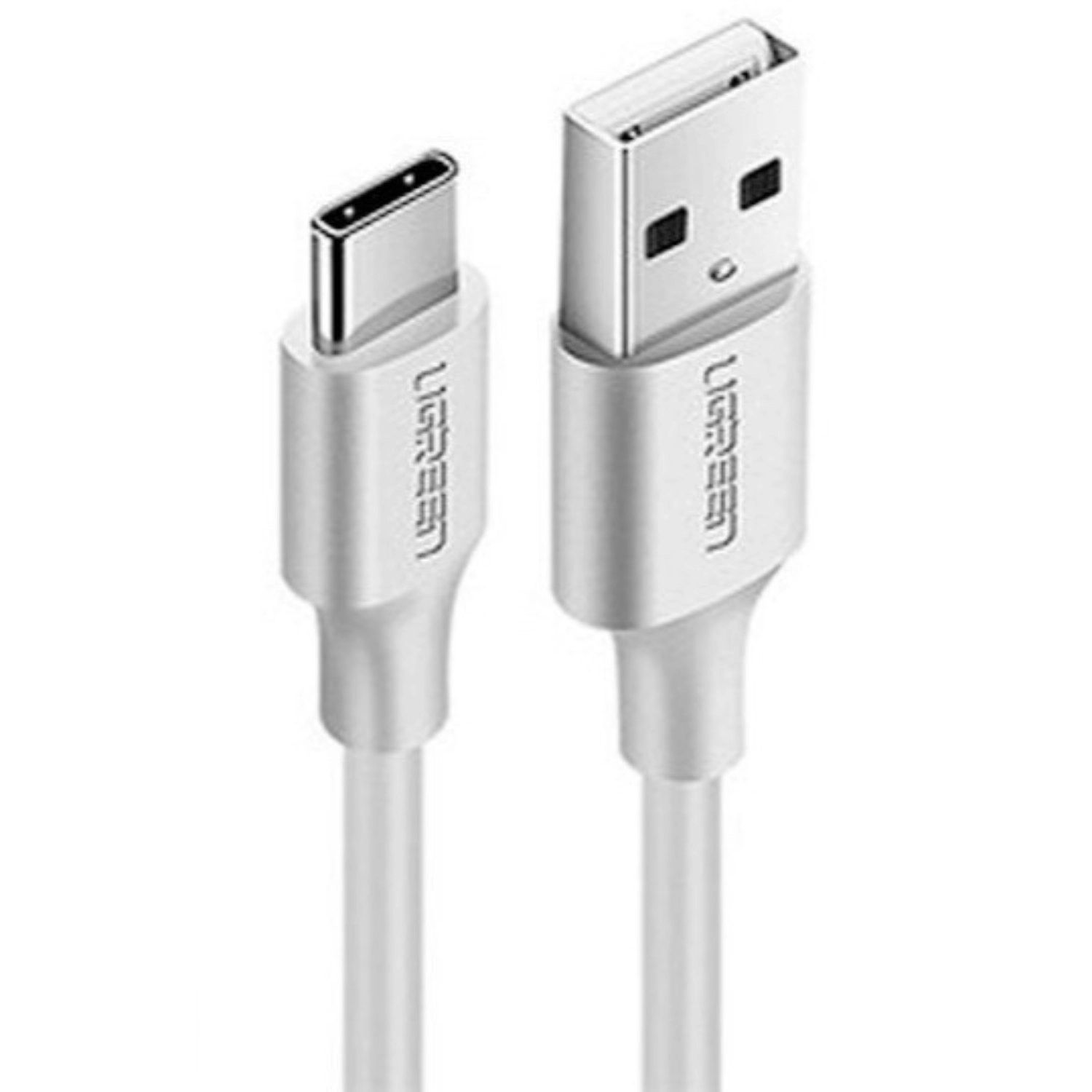 UGreen USB A To USB-C Type C FAST Charging Cable 2m White For Samsung HTC Oppo