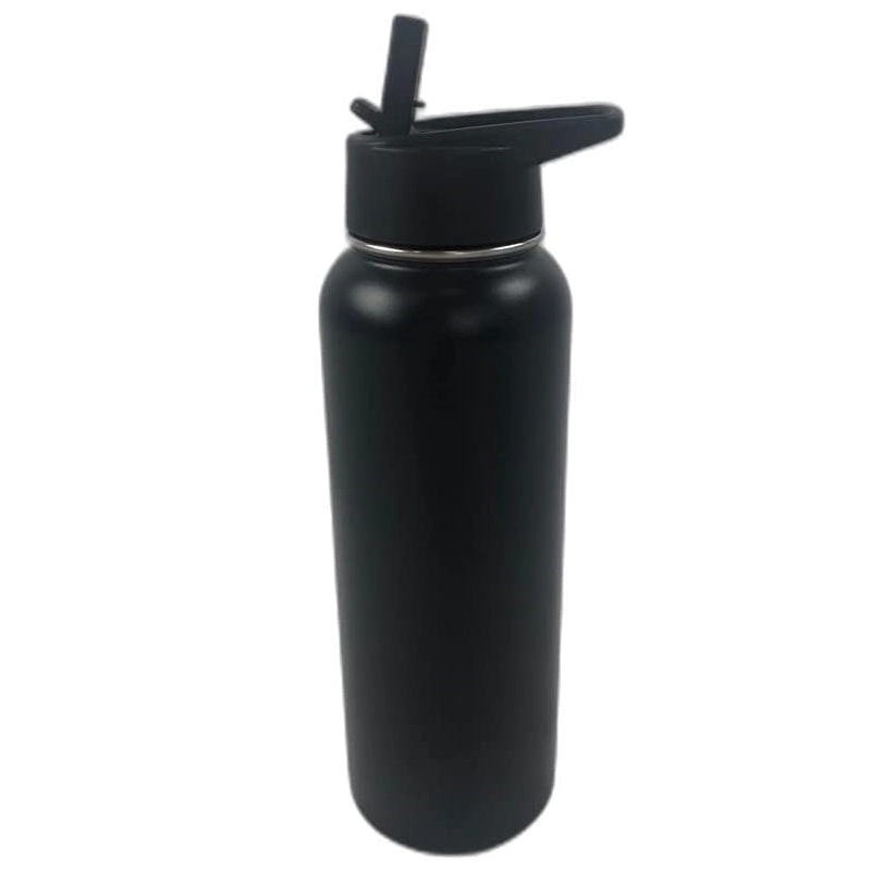 Verpeak Stainless Steel Water Bottle Vacuum Insulated Thermos Double Wall with Straw