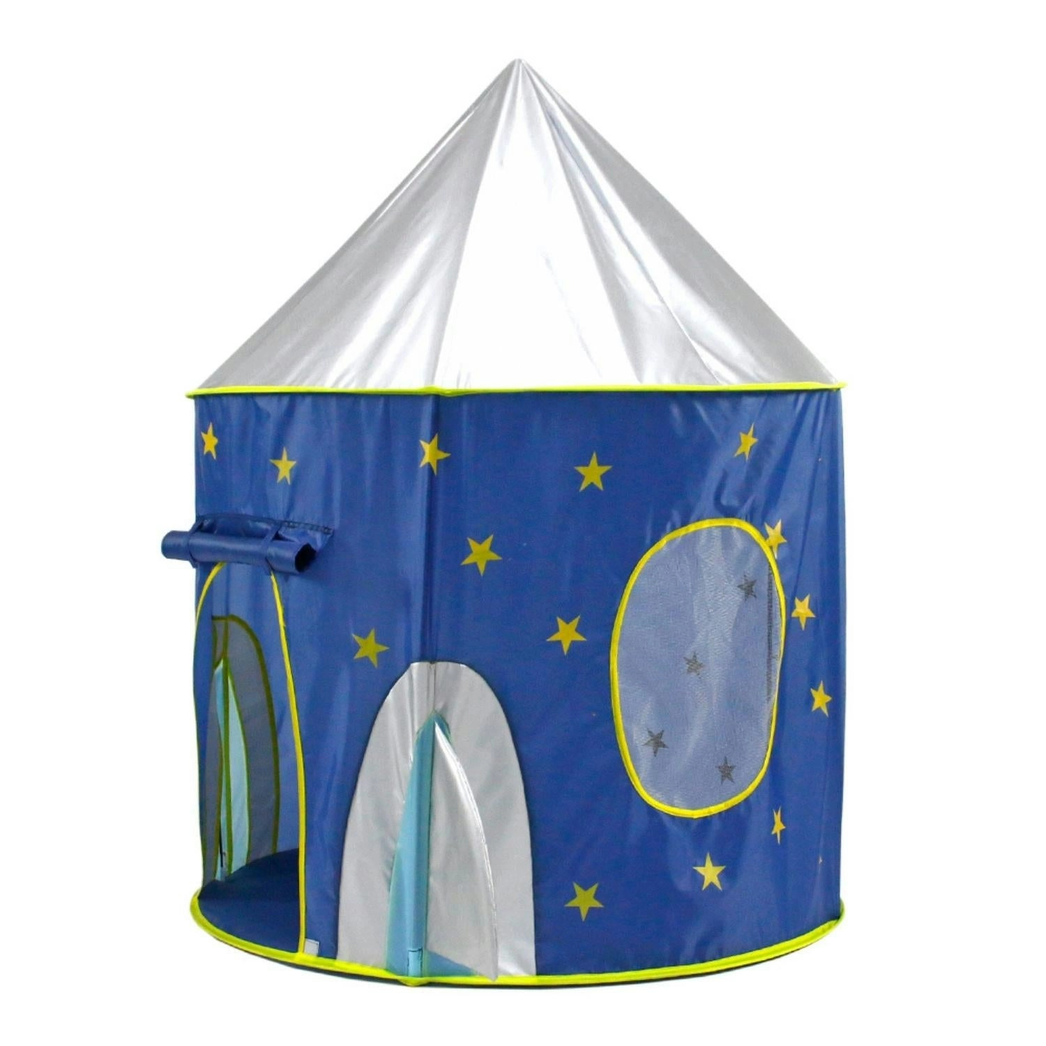 Gominimo Kids Space Capsule Tent Foldable Pop-Up Playhouse Indoor Outdoor Blue