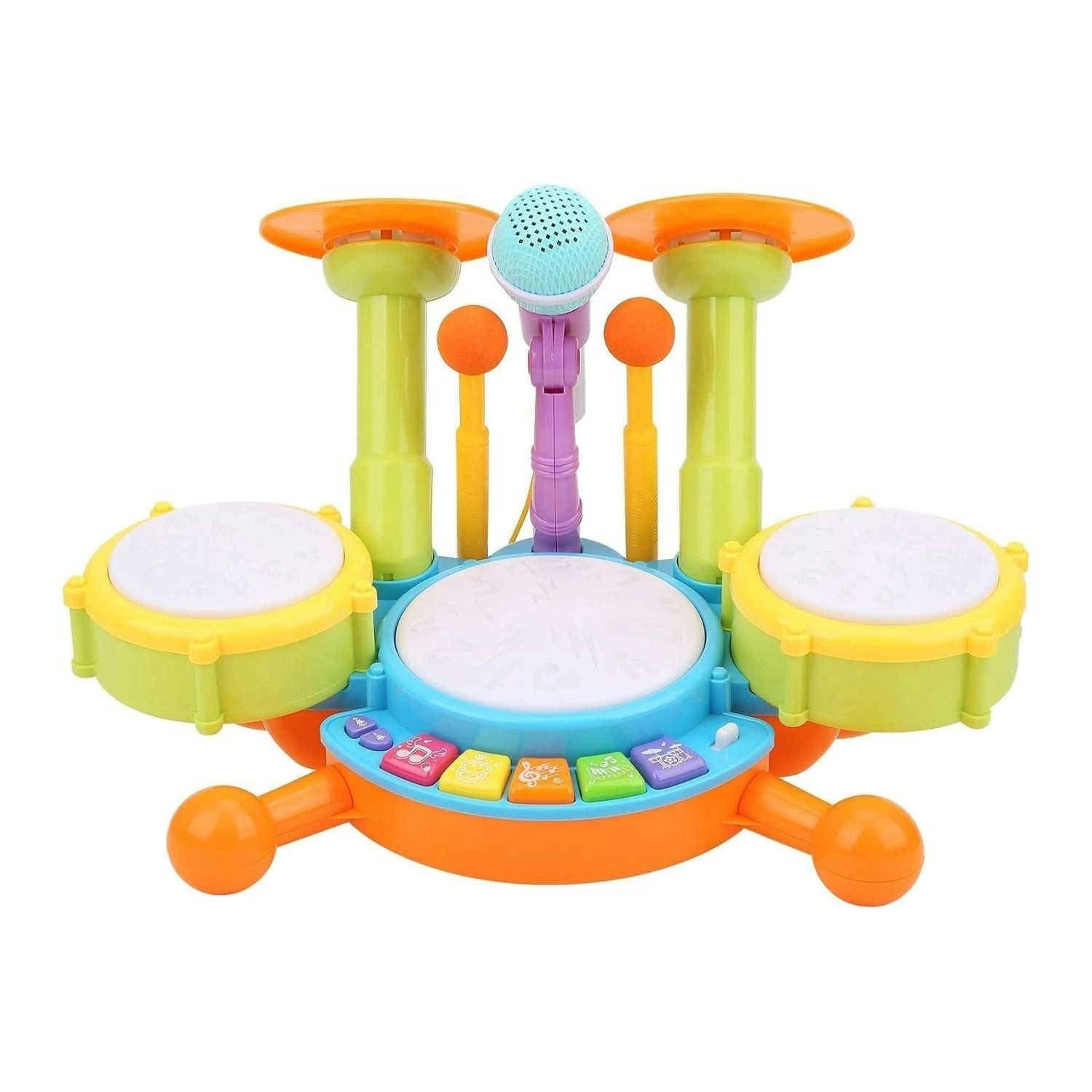 Gominimo Kids Musical Instrument Playset Basic Version Drum Toy Set