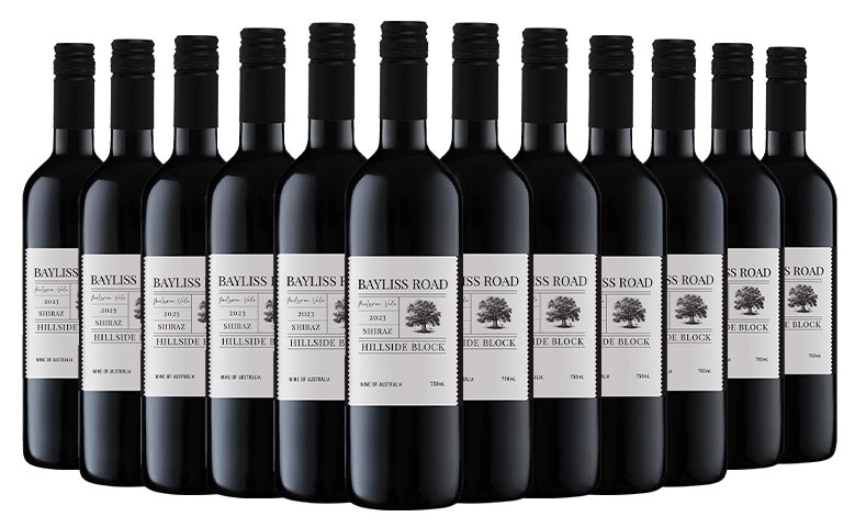 Bayliss Road Single Vineyard McLaren Vale Shiraz 2023 Dozen