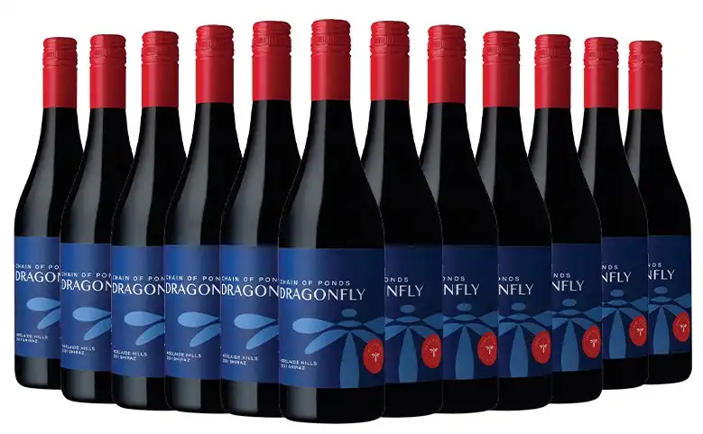 Chain Of Ponds Dragonfly Adelaide Hills Shiraz 2021 Dozen