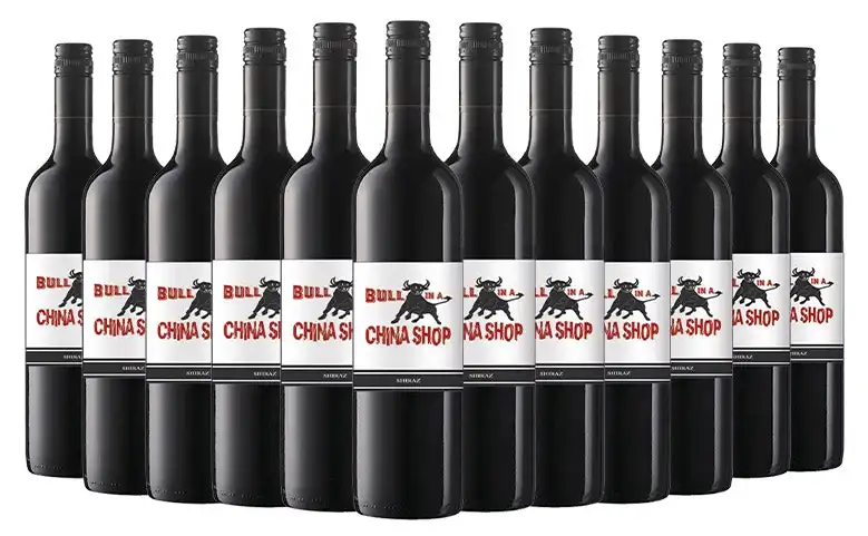 Bull In A China Shop Shiraz 2023 Dozen