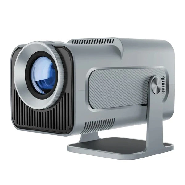 Magcubic HY320 Projector - Grey WiFi 6, BT 5.0, Android 11 - Native 1080P/4K Decoding - 180° Rotatable - Auto Keystone Correction - Hi-Fi Speaker