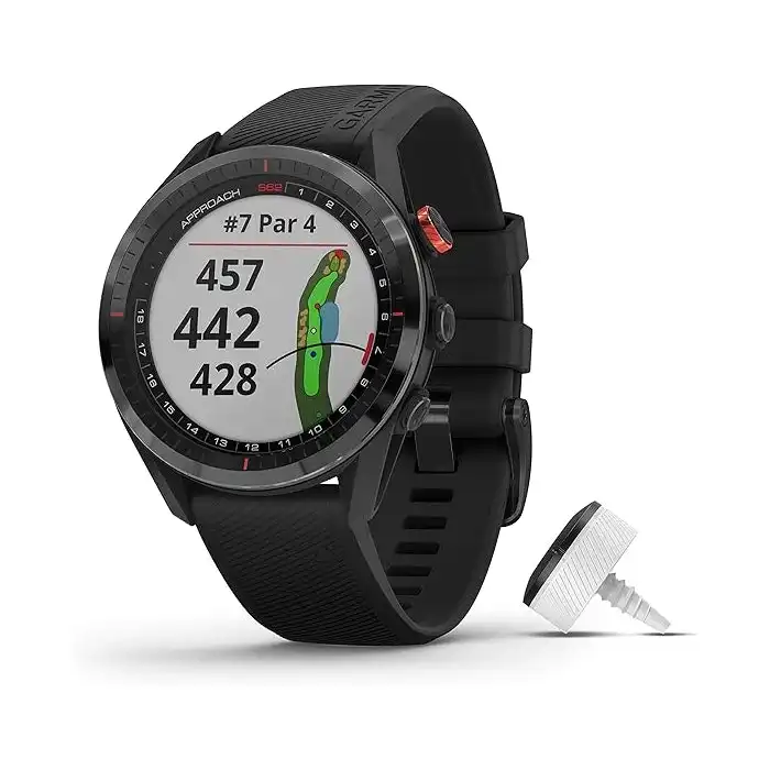 Garmin Approach S62 Premium Golf Smartwatch with CT10 Sensors