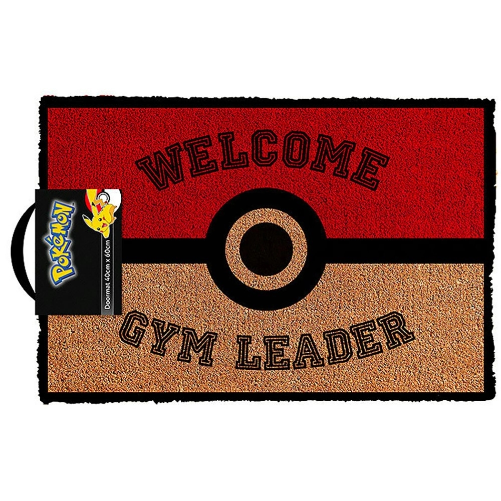 Pokemon Pokemon Welcome Gym Leader Themed Front Door Entrance Doormat