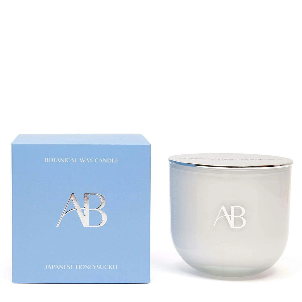 Aromabotanical 340g Scented Wax Candle Home Room Fragrance Japanese Honeysuckle