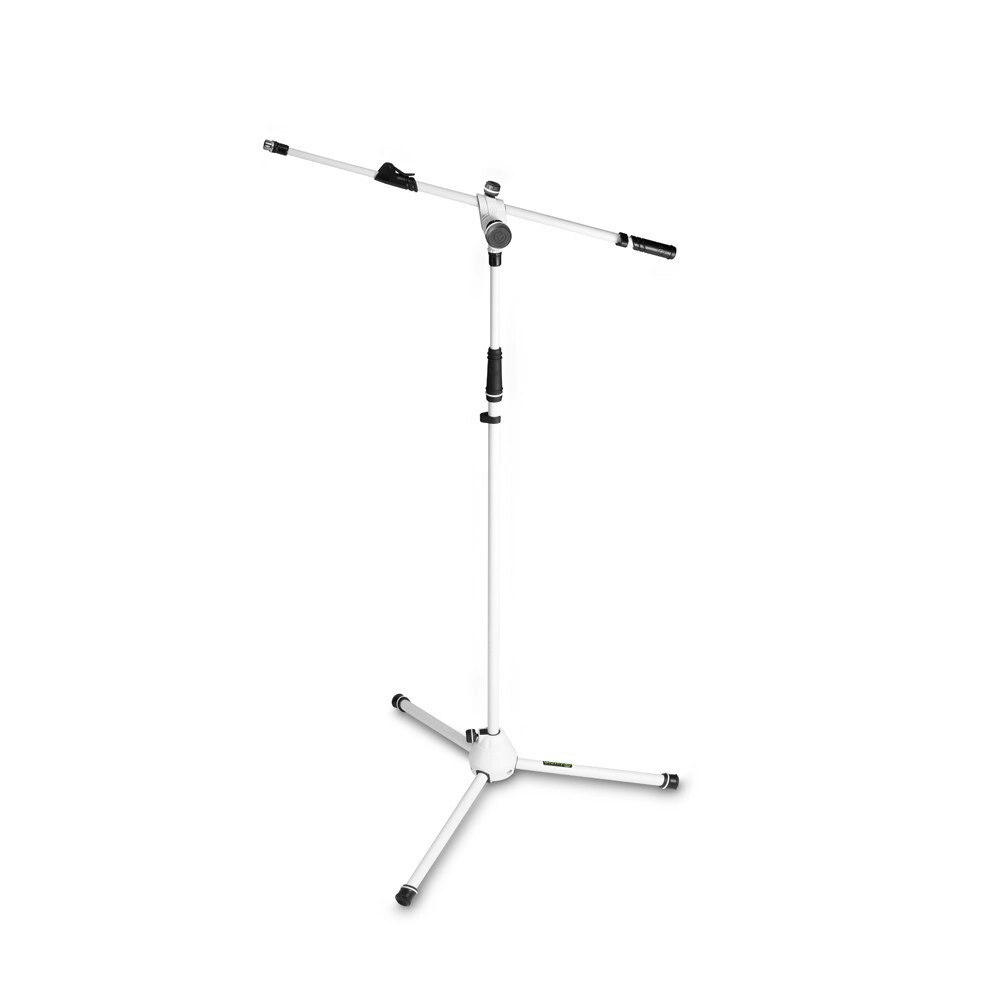 Gravity MS4322W Tripod 169cm Steel Base/Stand w/ Adjustment For Microphone White