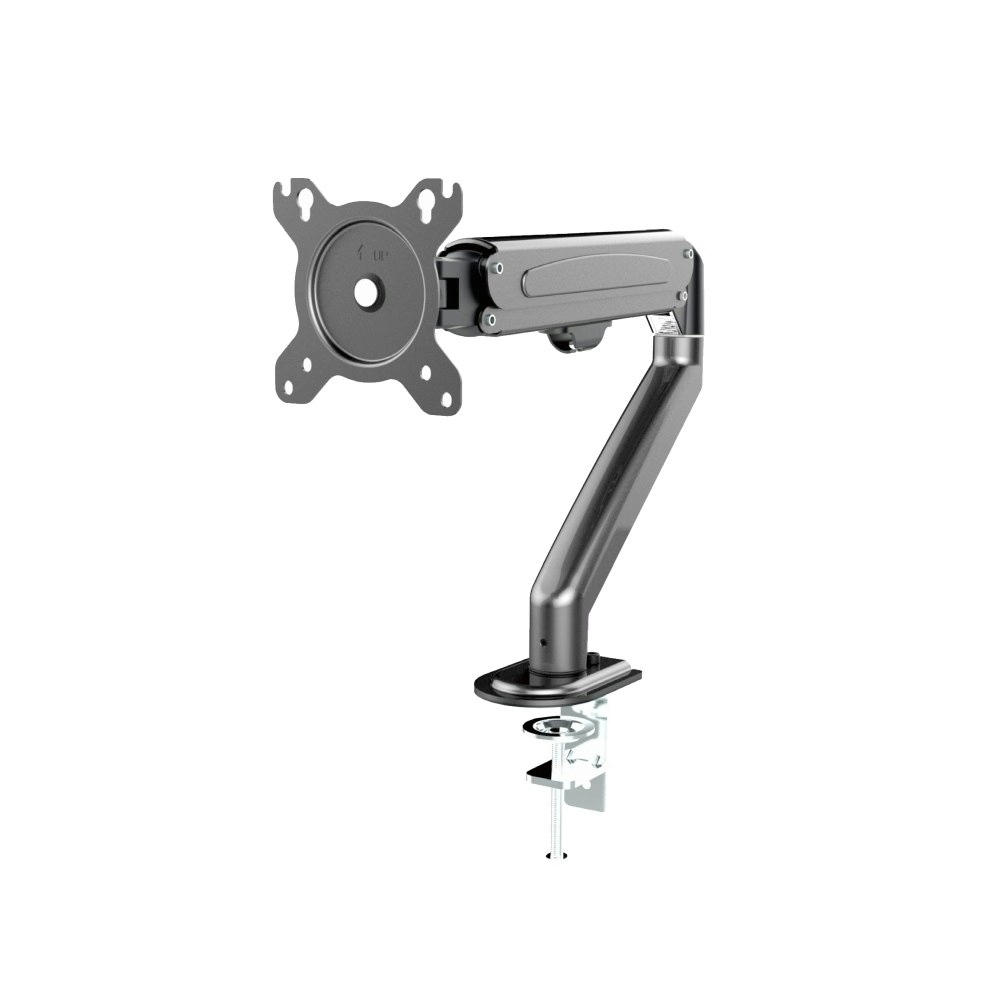 Monster Adjustable Single Arm Monitor Mount VESA 75/100mm For 32'' Screen Black