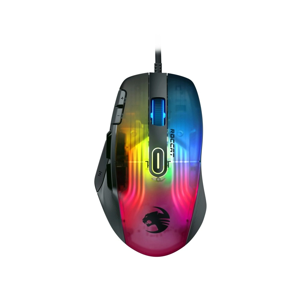 Roccat Kone XP Lightweight 19000dpi Optical RGB Gaming Mouse For PC/Laptop Black