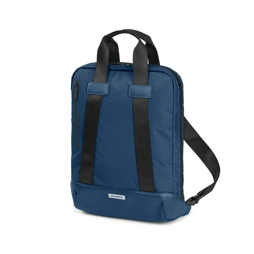 Moleskine Metro Vertical Device Bag/Backpack 42cm For 15" Laptop Sapphire Blue