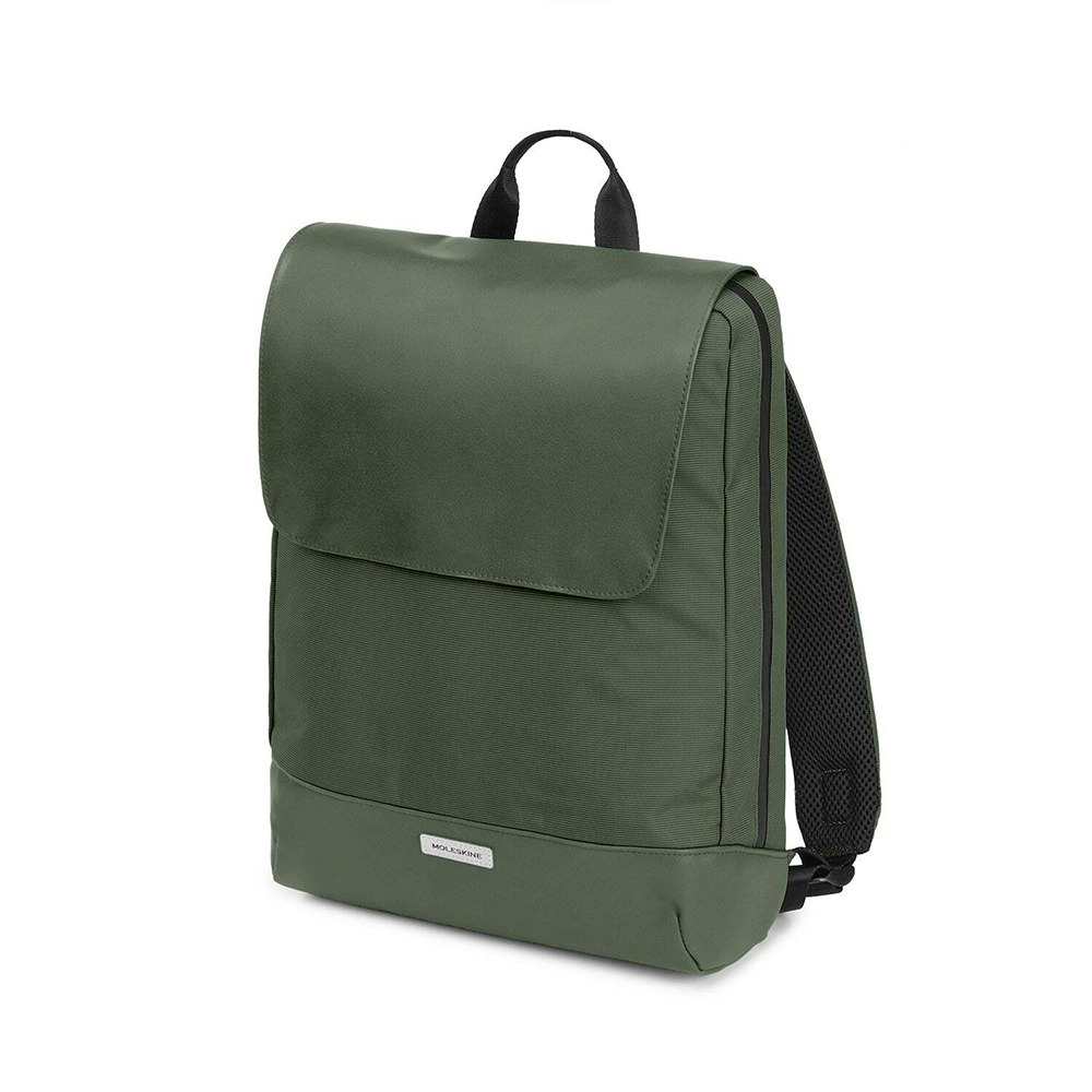 Moleskine Metro Slim Backpack Office/Travel Outdoor Work Bag 42cm Moss Green