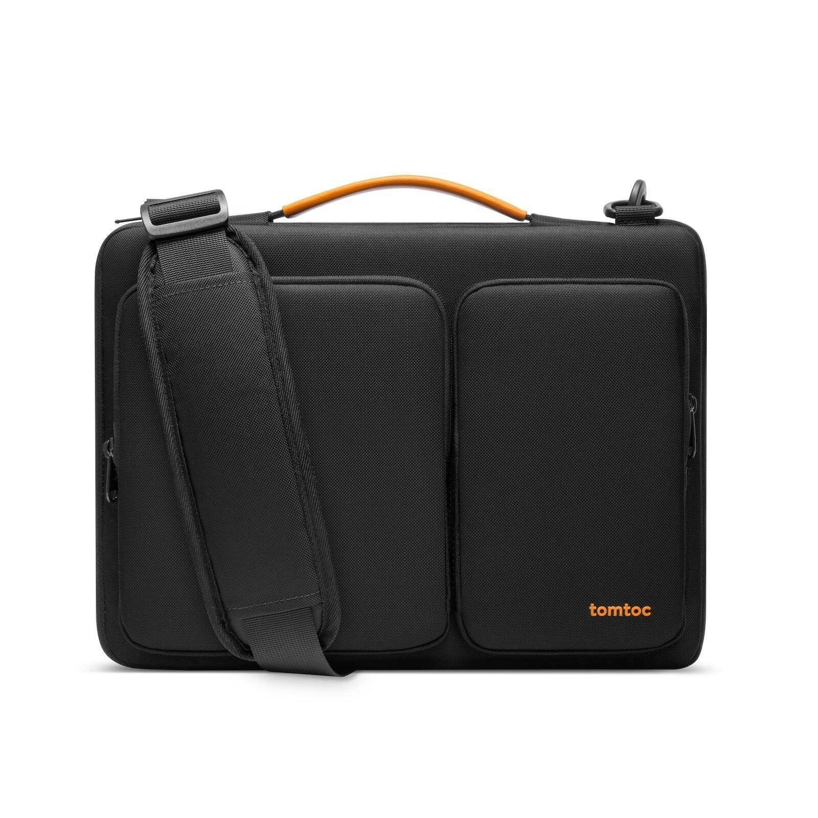 Clever Gear Tomtoc Defender-A42 Laptop Shoulder Bag For MacBook Pro 14in Black