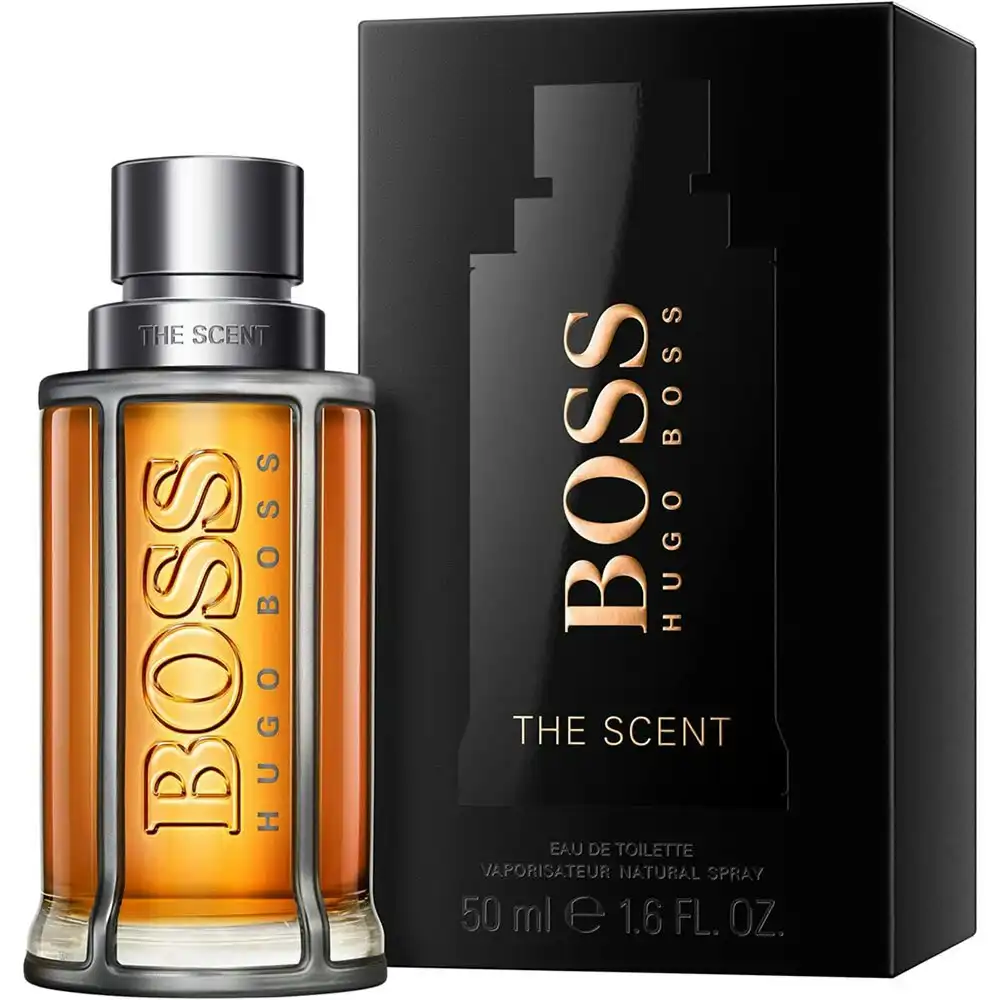 Hugo Boss The Scent Mens Designer Fragrance Spray 50ml Eau De Toilette