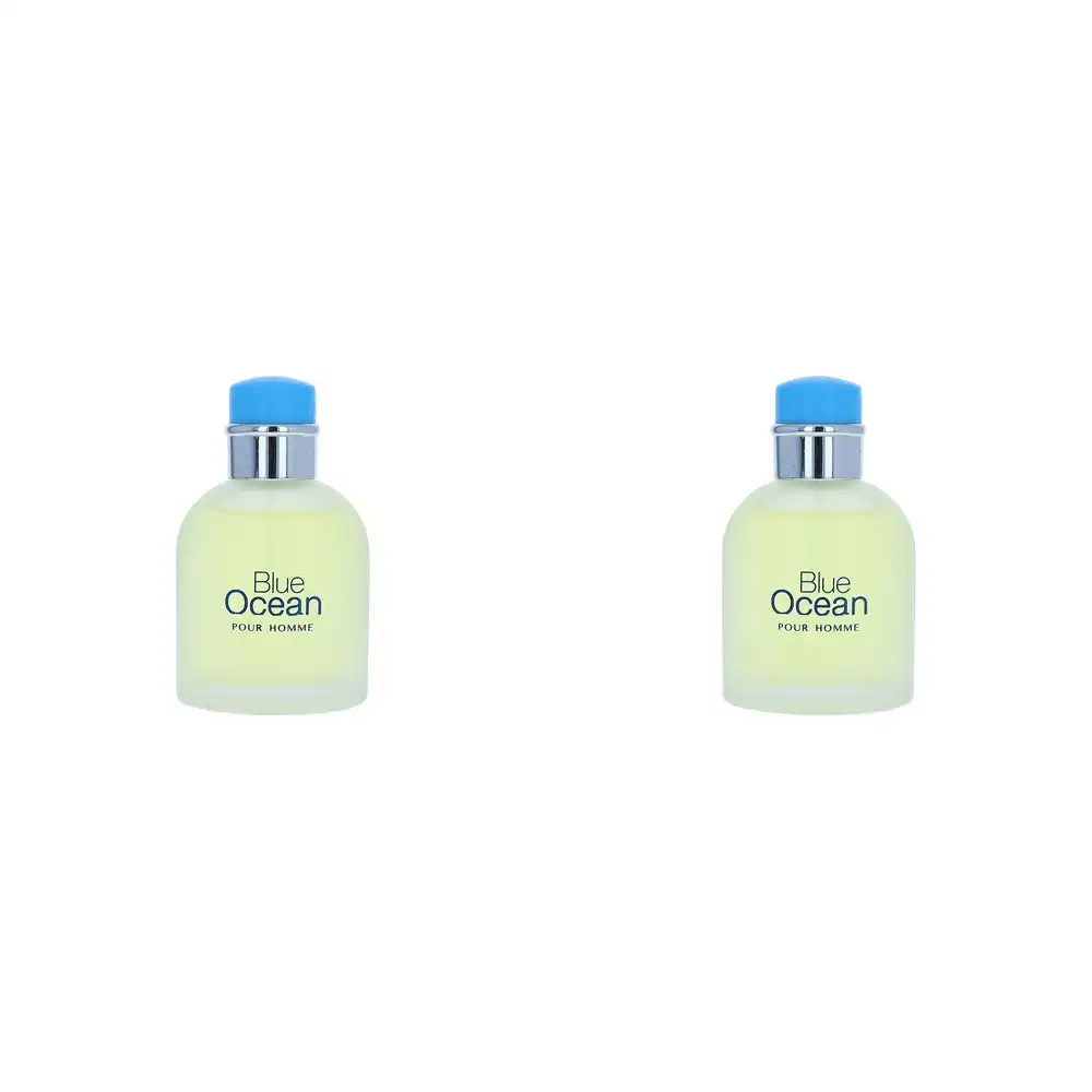 2PK Mirage Blue Ocean Eau De Toilette For Men 100ml Natural Spray Fragrance EDT