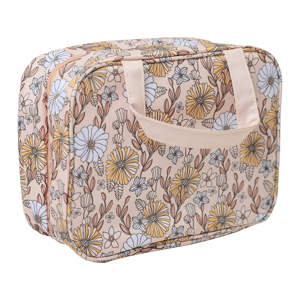 Splosh Travel By Splosh Floral Water-Resistant Hang Toiletry Storage Bag 21x28cm